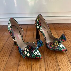 Betsey Johnson Floral Pumps
